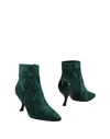 Roger Vivier Ankle Boots In Green