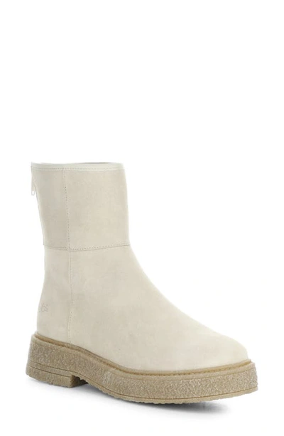 Bos. & Co. Sammy Faux Shearling Lined Waterproof Bootie In Antilope Suede