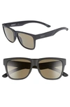 Smith Forge 61mm Polarized Sunglasses In Black/ Polarized Grey Green