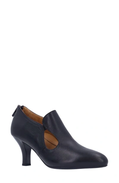 L'amour Des Pieds Brackley Pump In Black Leather