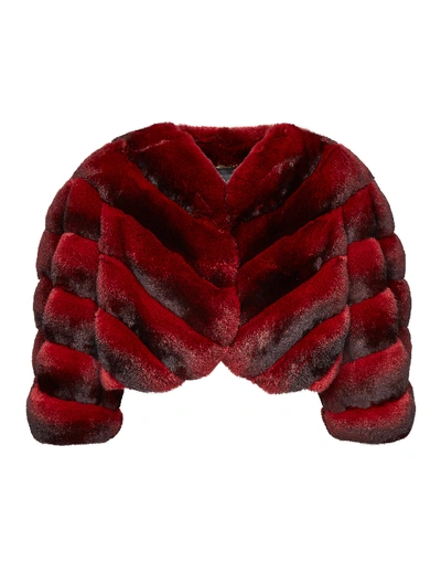Philipp Plein Fur Jacket "incredible" In Bordeaux
