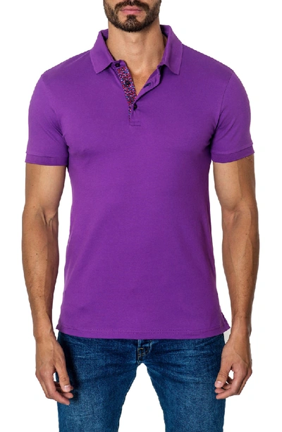 Jared Lang Polo In Purple
