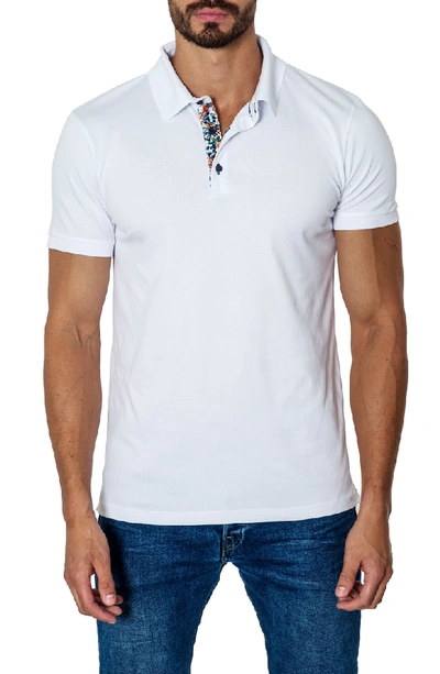 Jared Lang Polo In White