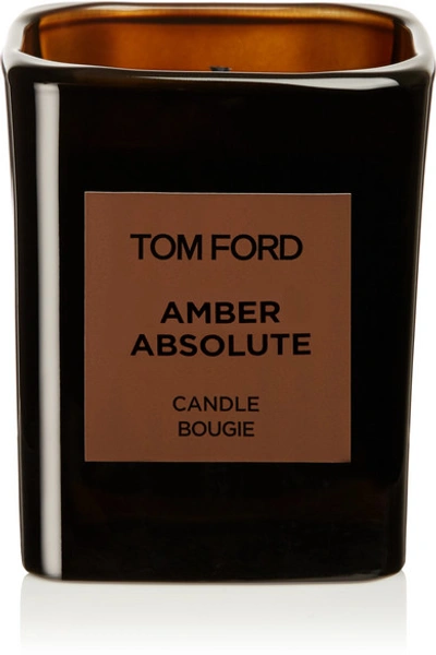 Tom Ford Private Blend Amber Absolute Candle, 595g In Brown