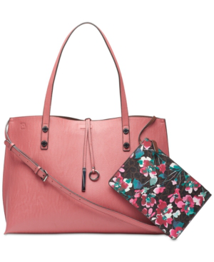 calvin klein sonoma reversible tote with pouch