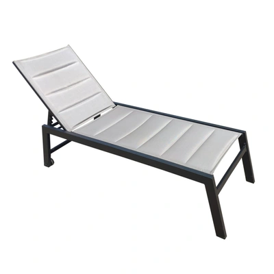 Simplie Fun Deluxe Outdoor Chaise Lounge Chair