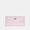 Coach Skinny Wallet - Women's In Ice Pink/silver