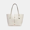 Coach Market Tote In Chalk/light Gold