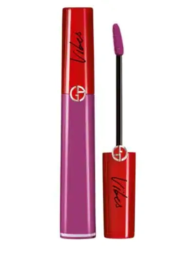 Saint Laurent Giorgio Armani Lip Vibes Lip Maestro Liquid Lipstick In 520 Purple