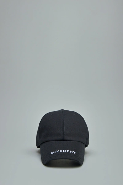Givenchy Folded Brim Cap In Black