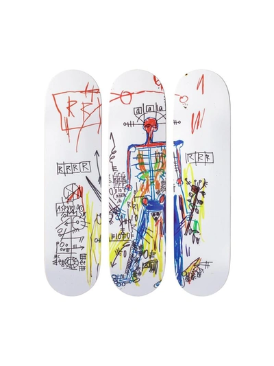 Theskateroom Skateboard (jean-michel Basquiat) Accessories In Multicolour