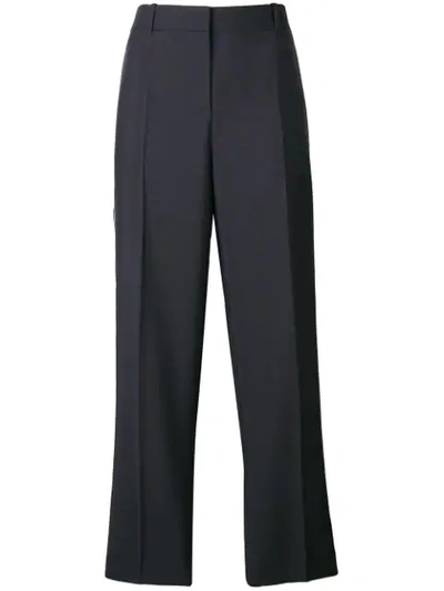 Givenchy Side-stripe Tuxedo Trousers In Blue