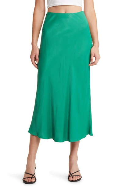 & Other Stories A-line Midi Skirt In Green