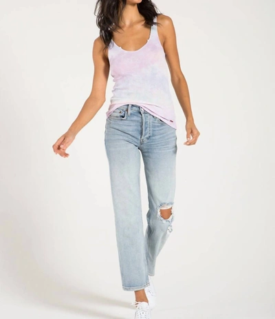 N:philanthropy Bourbon Tank In Tie Dye In Multi