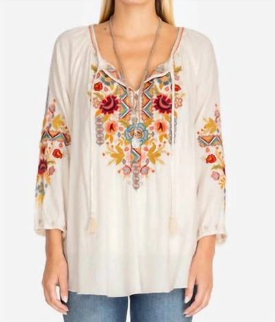 Johnny Was Clansy Peasant Blouse In Oss In Multi