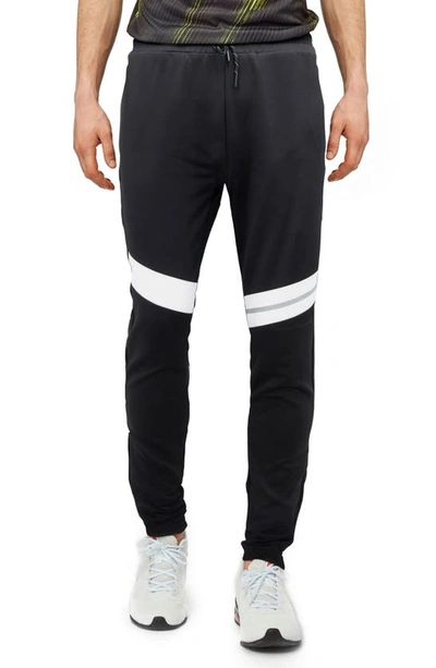 X-ray Colorblock Joggers In Black/ White/ Grey