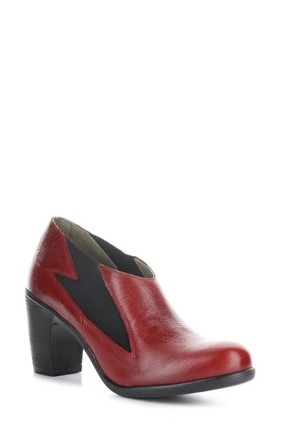 Fly London Kaia Bootie In Red