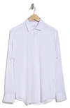 Construct Slim Fit Non-iron Stretch Dress Shirt In White