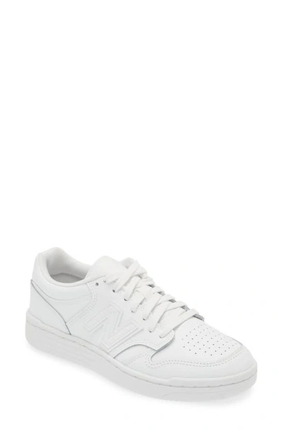 New Balance Kids' 480 Sneaker In White/ White