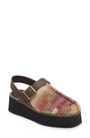 Free People Astrid Platform Slingback In Red