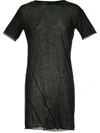 Army Of Me Longline T-shirt - Black