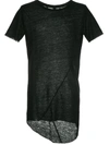 Army Of Me Longline High Low T-shirt - Black