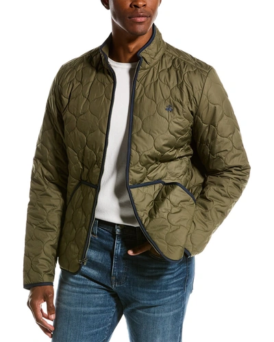 Brooks Brothers Quilted Liner Jacket | Olive | Size Small In Green