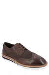 Vance Co. Warrick Wingtip Derby In Chocolate