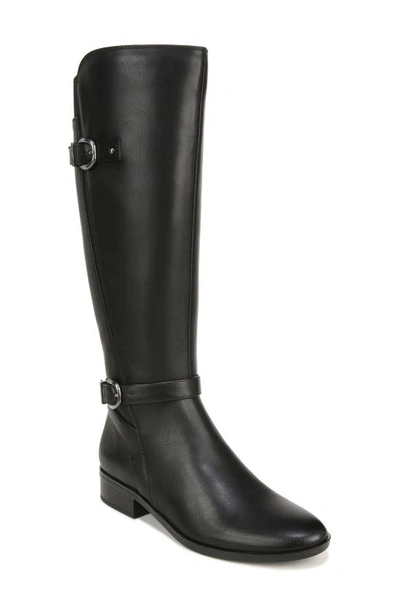 Naturalizer Sahara Riding Boot In Black