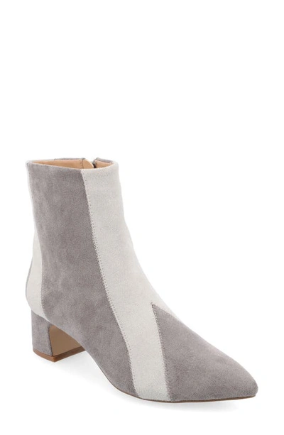 Journee Collection Lusinda Bootie In Grey