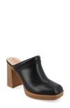 Journee Collection Izara Platform Mule In Black