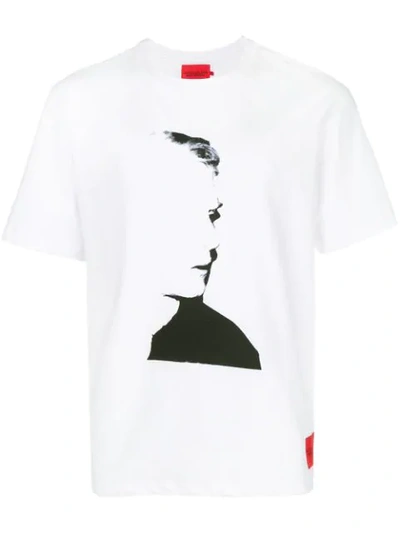 Calvin Klein Jeans Est.1978 Andy Warhol Print T-shirt In Bianco