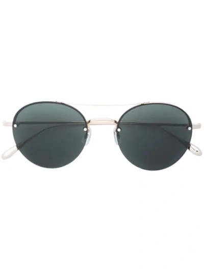 Garrett Leight Beaumont Sunglasses In Black