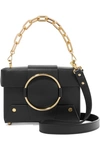 Yuzefi Asher Small Leather Shoulder Bag In Black