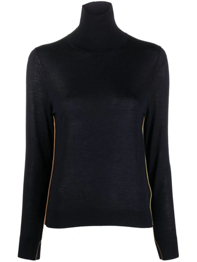 Paul Smith Black Signature Stripe Wool Jumper