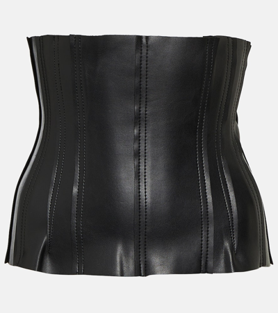 Norma Kamali Grace Corset In Black