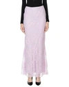 Alberta Ferretti Maxi Skirts In Lilac