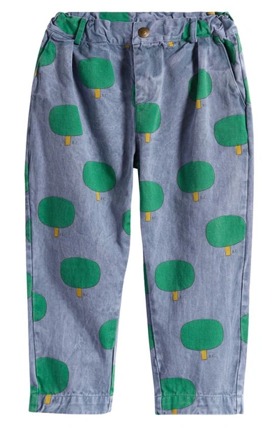 Bobo Choses Kids' Tree Chino Pants In Light Blue