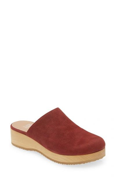 Eileen Fisher Sport Mule In Red Cedar