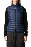 Save The Duck Puffer Vest In Navy Blue