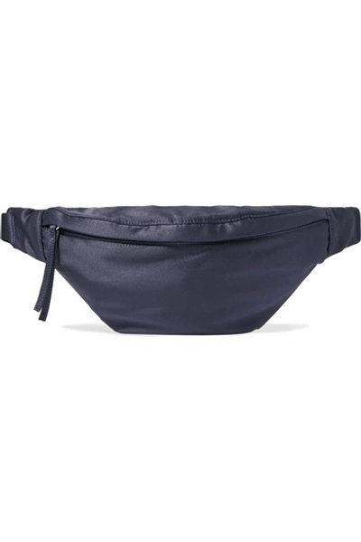 Elizabeth And James Satin Fanny Pack In Navy