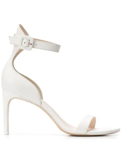 Sophia Webster Nicole Leather Sandals In White