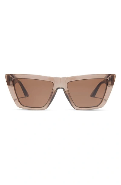 Diff Winona Square Sunglasses In Brown