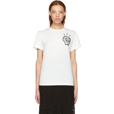 Gucci White Life Is  T-shirt In 9230 White