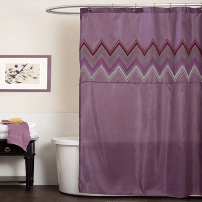 Lush Decor Myra Shower Curtain