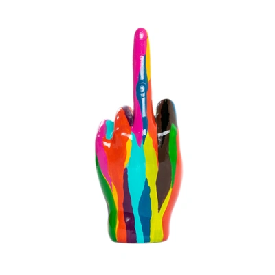 Interior Illusion Plus Interior Illusions Plus Graffiti Middle Finger Tabletop - 8.5" Tall