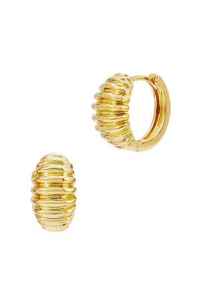 Savvy Cie Jewels Graham Hoop Ear In Gold