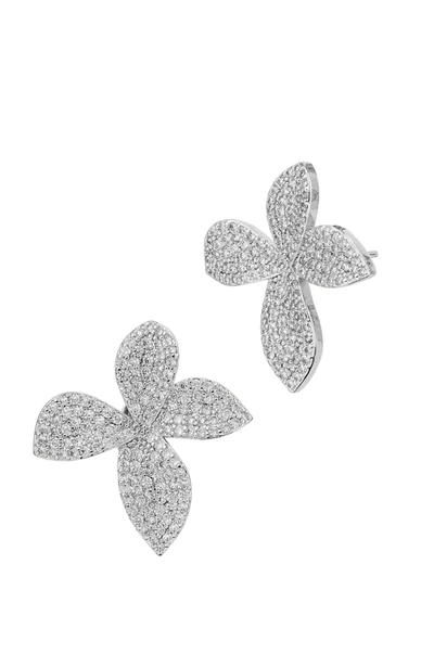 Savvy Cie Jewels Large Primerome Pave In Silver
