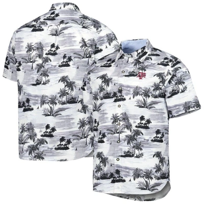 Tommy Bahama Black Texas A&m Aggies Tropical Horizons Button-up Shirt