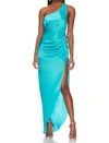 Amanda Uprichard Jaida Silk Gown In Marina